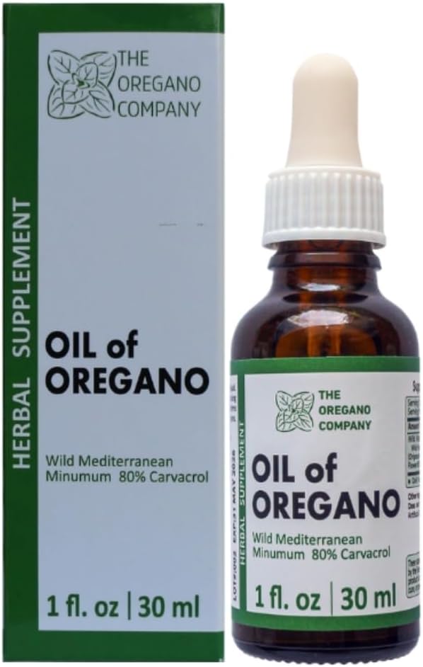 OREGANO COMPANY- Oil Oregano COMPANY- Oil of Oregano COMP124; 1 fl. oz 30 ml COMP124; Liquid, Drops CP124; Veganský CP124; Vegetarian CP124; Aceite De Oregano CP124; Evable Food Class Supplementary CP124; High Natural Carvacrol Potency CP124; Wild Oregano Oil Extract