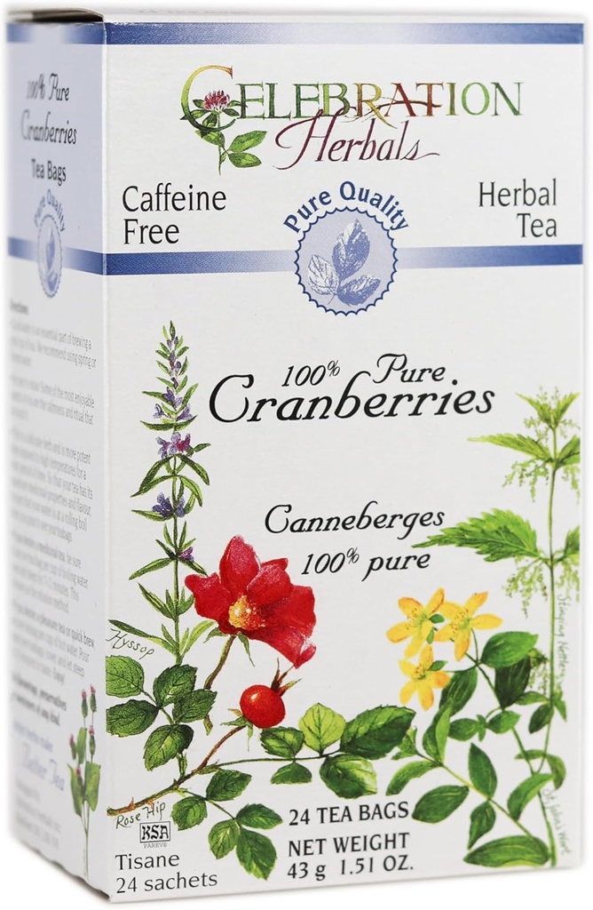 CELEBRAČNÍ HERBALES Cranberry Čistá kvalita 24, Počet, Balení po 1