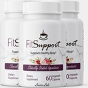 Pills FitSupport, Speciální kávová klička, Podporuje zdravé Fit Express, Klinicky studované ingredience, Advanced Spresso Formule, 60 Zeleninové kapsle (1 lahvička)