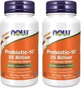 Nyní Foods Probiotic- 10 25 Milionů, 100 Počet (balení po 2)
