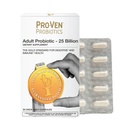 Denní probiotika pro ženy a muže 124; 25 miliard CFU s Acidophilus & Bifidus credi124; Digestive & Imunitation Support credition 124; Vegetarian, gluten- Free, Lactose- Free CF124; 30 Kapsle