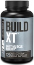 Jacked Factory Build- XT Daily Muscle Builder & Performance Enhancer - Svalové Building Dodatek pro svalovou sílu a růst 124; Obchodní složky Peak02, ElevaTP, & Astragin - 120 Veggie pilulky