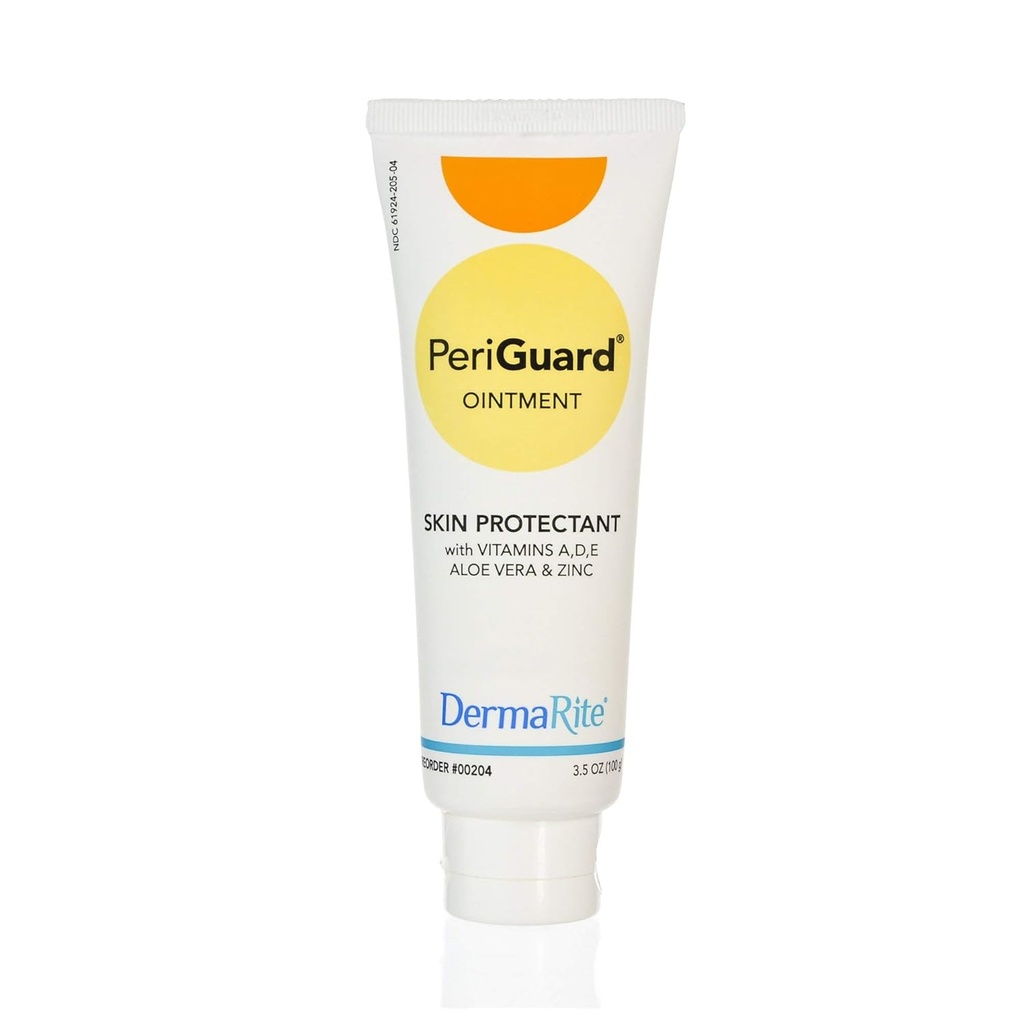 DermaRite 's PeriGuard Ointment Skin Protectitant - Vitamíny A, D, E, Aloe Vera & Zinek, Goes on Clear, Easy to Remove - 3.5 oz. Trubka, 2 Počet