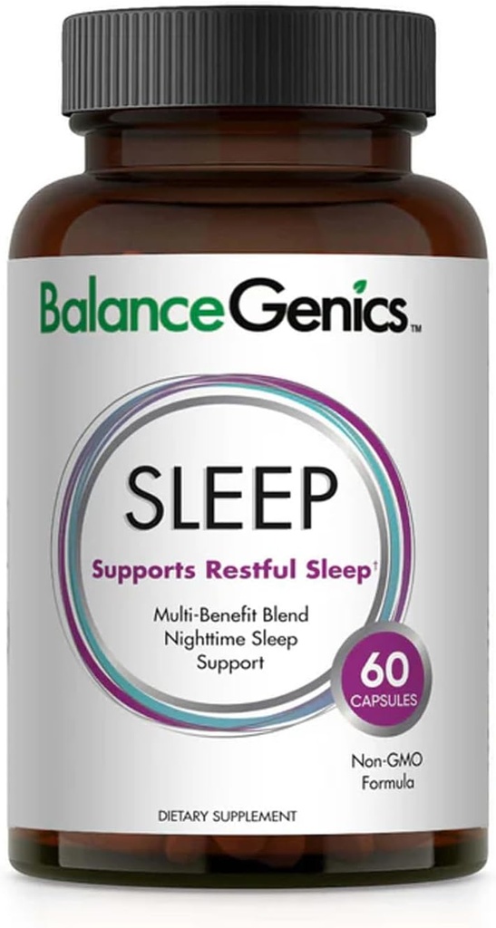 Spící Formule (GABA) - Zdravý dodatek Podporuje relaxaci a odpočinek - Spánková pomoc s non-Habit Dodatek - Bedtime Support Kapsle pro muže a ženy - 60 Kapsle