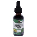 Odpověď přírody Goldenseal Root 124; Bylinný dodatek 124; Podporuje zdravý imunitní systém 124; Gluten- Free & Alcohol- Free 1oz