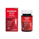 Globulo Rojo Iron Supplement - Doplňkové dietní pilulky s vysokou potencí železo & B Vitamíny, 60 Tablet