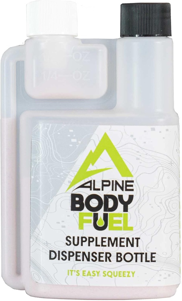 Alpské inovace Body Fuel Dipenser 124; Focus + Energy Foundation 124; Great Ochutnávání dodatek vyrobený za účelem zvýšení zaměření a poskytování energie bez Ta nervozita. (Dipenser)