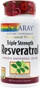 Solaray Triple Strength Resveratrol - 225 mg - 60 Vegetariánských tobolek