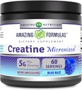 Amazing approvas Micronized Creatin Monohydric Powder Supplementary 124; 5000 mg per Serving Crop124; Ideal Pre & Post Workout Supplementary 124; Made in USA (12.6 Oz Cropper124; Blue Rasbperry, Blue Raspberry)