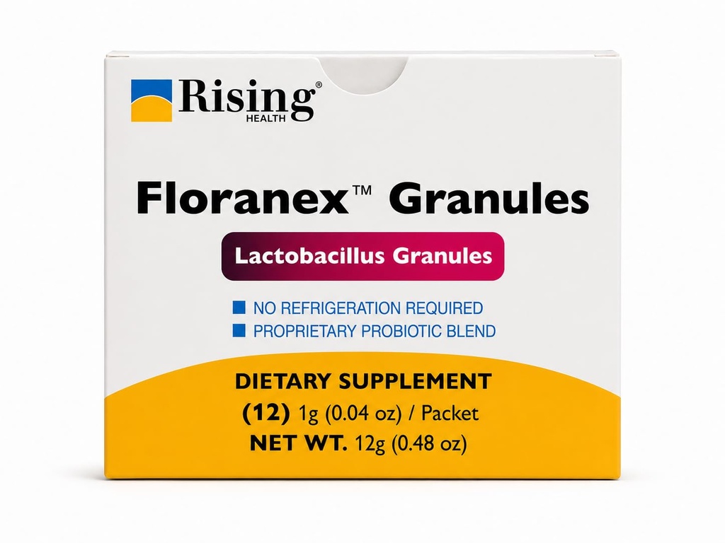 Rostoucí zdraví - Florinex Granules - Lactobacillus Granules Probiotické dietní doplňky - 12 Packets