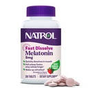 Natrol Melatonin 5mg Fast Disolt Tablety, Podpora spánku doplňky pro dospělé, Strawberry Flavor, 200 Tablety, Až 200 denní zásobování