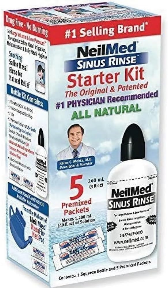 Neilmed Sinus Rinse Starter Kit (Balení po 2)