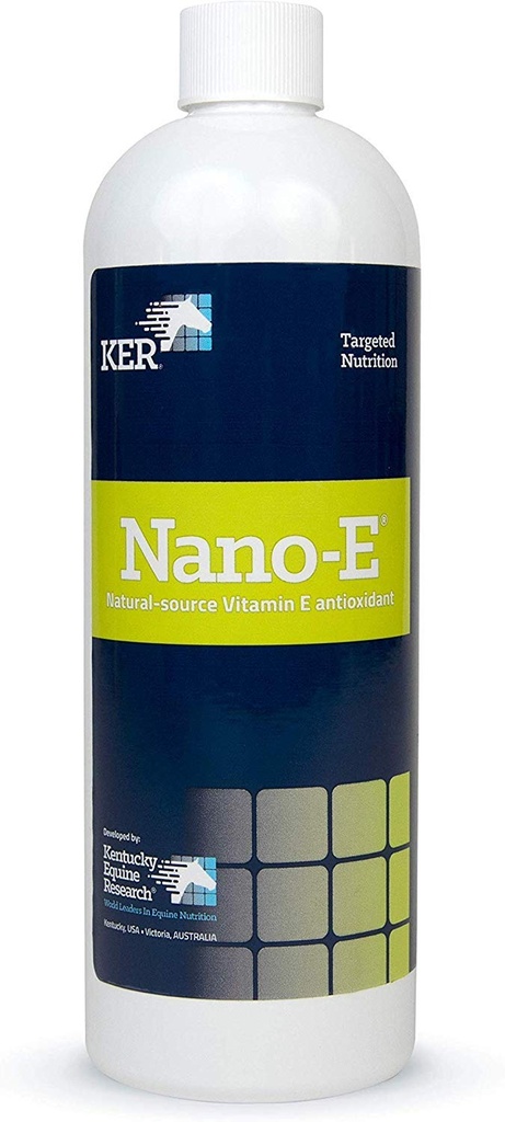 Kentucky Equine Research Nano-E: Přírodní zdroj vitaminu E Antioxidant pro koně, 450 ml
