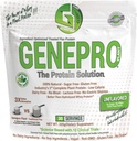 Genepro Neochucené bílkoviny na bázi rostlin Powder - Lactose-Free, gluten-Free, & Non-GMO Pea doplněk proteinu Shake (30 Servings)