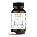 JSHealth Vitamíny Gut Zdraví a imunita Vzorec 124; Probiotika pro ženy a muže 124; Stabilní Probiotický doplněk pro stravitelné zdraví a imunitní podporu (60)