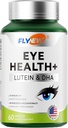 Eye Health Dodatek, Oční péče s Lutein & DHA, Anthocyanin Bohatý borůvkový extrakt, Zeaxanthin z Marigold Flower Extract Extract Vyrobeno v USA 60 Kapsle