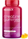 Revive X Glute Gummies, Creatine Gummies 3G, Lemon Drop, 30 Servings, 90 Počet, Monohydrát, Muscle Builder, Creatine pro ženy, Creatine, Glutes Gummies, (Award Winning)