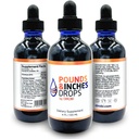 Dirobi Pounds and Inches Weight Management Drops, Tekutý dodatek pro ženy a muže, Diet- Pill Alternative s Delicious Blueberry Flavor