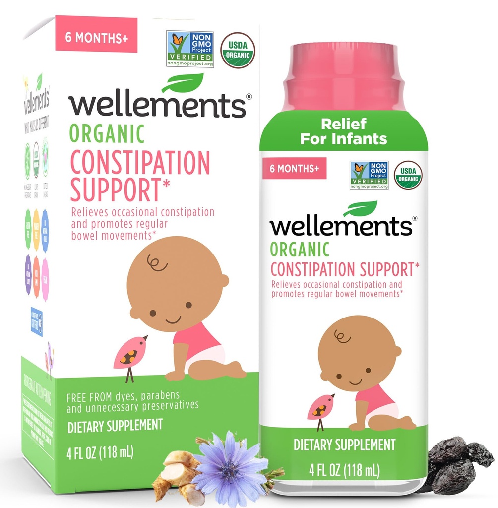 Podpora ekologické zácpy pro 6 měsíců + Děti a Toddlers (4 Fl Oz)