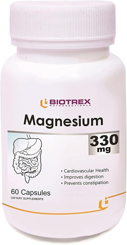Panihari Biotrex Nutraceae Magnesium 330Mg Kapsle - 60 Počet