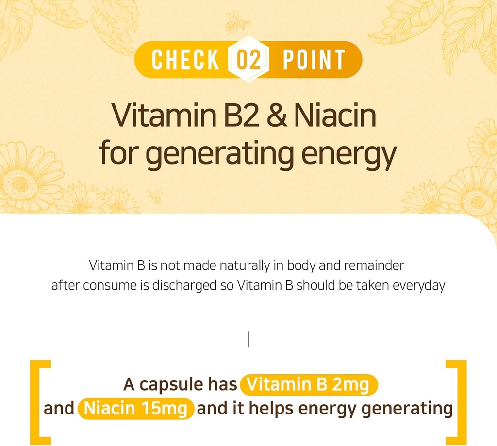 NZ Původ Royal Gold Vitamin B & E, 60 Kapsle, Niacin 15mg Lahvička, Muži, Ženy, Děti, Dietní doplňky Podporuje ochranu buněk od volných radikálů, Výroba energie v těle
