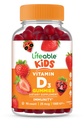 Živé děti Vitamin D Gummies PHAR124; Vitamin D3 1000iu PHAR124; Velký Ochutnávající vitamin D3 Gummies PHAR124; D3 vitamin pro silné zdravé kosti a imunitní podporu GAM124; Vitamin D pro děti, chlapci, dívky Gummies 124; 90 Gummies