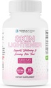 TerraForm Nutrition Skin Lighting Supplement, Glutathione 1000mg per Serving, Clears and Evens Skin Tones, Helps Clear Up Dark Spots and Acne Scars - 30 Servings