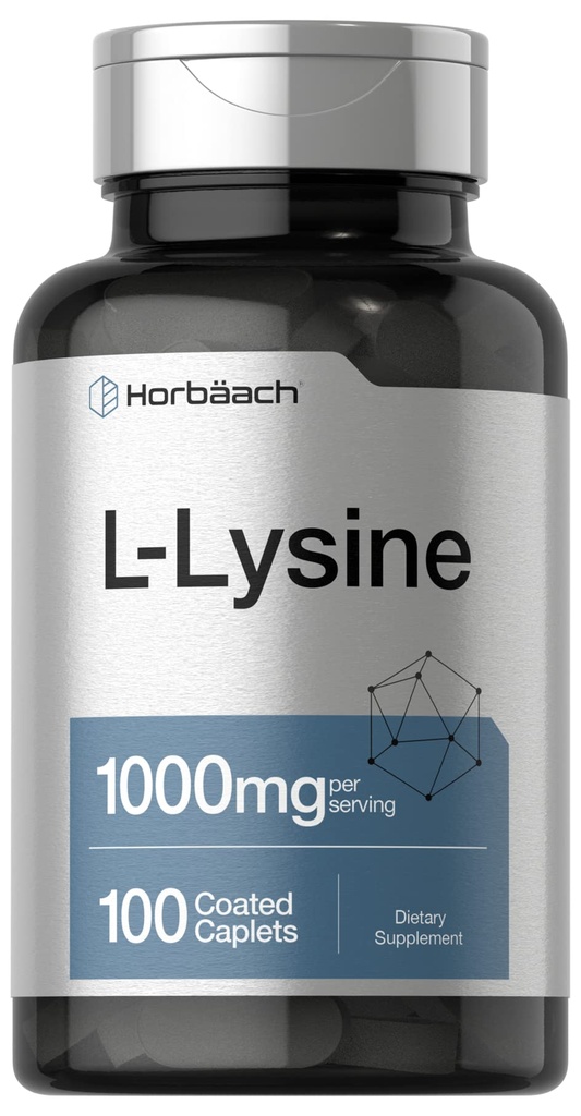 Horbäach L-Lysin 1000mg PHARMAN 124; 100 potahovaných kapslí PHARMAN 124; Free Form Dieth Supplement PHARMAN 124; Essential Amino Acid PHARMAN 124; Vegetarian, Non- GMO, a gluten Free Formule