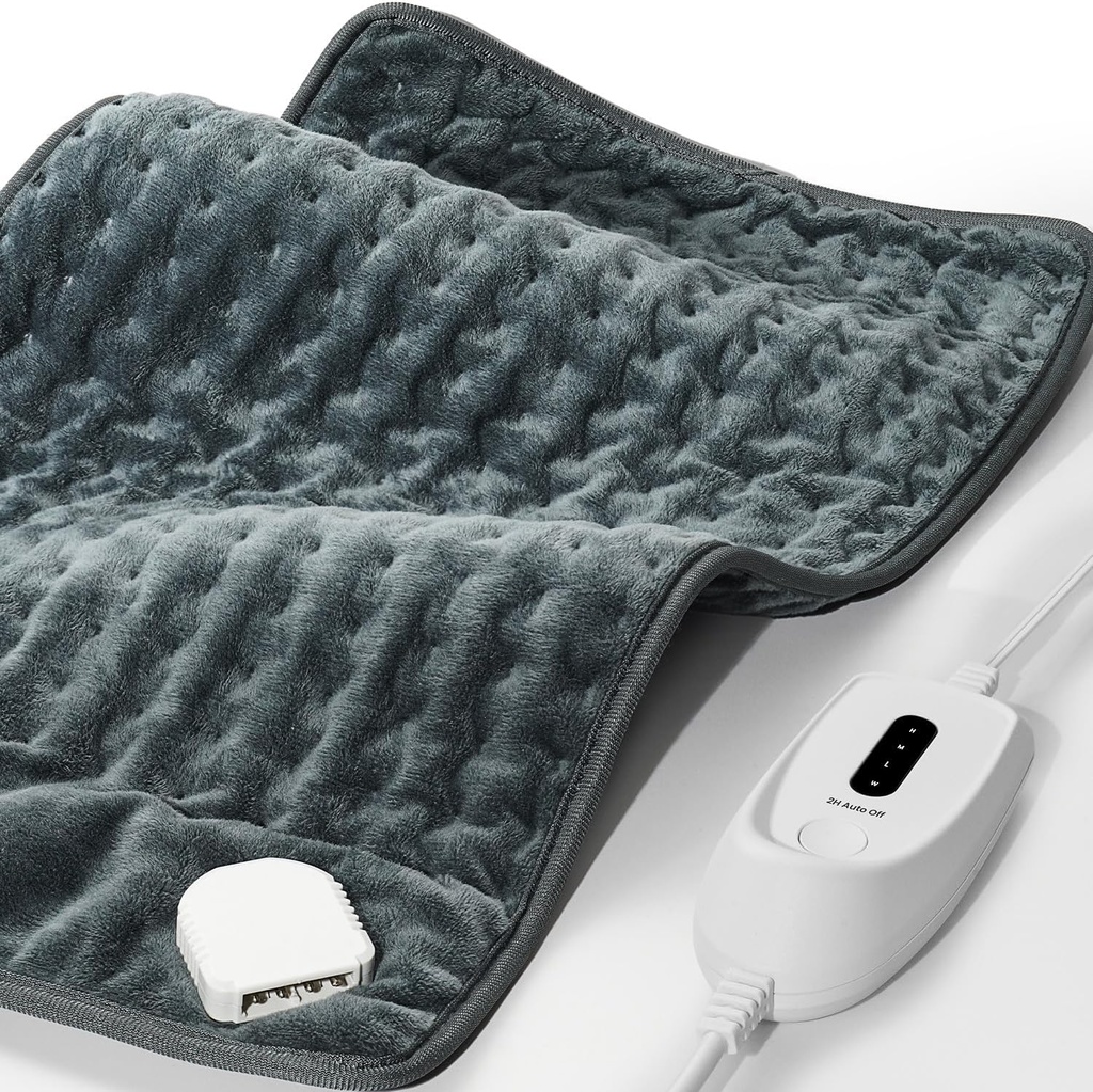 Vytápění Pad pro bolest zad a období křeče, FSA HSA Způsobilé, 12 "x 24" Velké elektrické vytápění Pad pro křeče, svalů Aches, Artritida, rameno, 2H Automatické vypnutí, Machine Wassable, Moist and Such