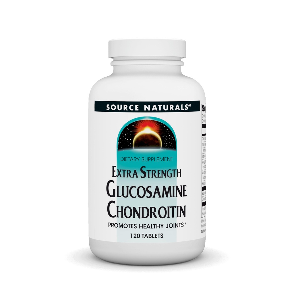 Zdroj Naturals Extra Strength Glucosamine Chondroitin, Promotes Health Joints * - 120 Tablet