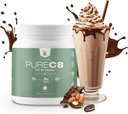 TeamKeto C8 MCT Olej prášek-čokoláda Hazelnut Ketogenní MCT kávy Creather- Vegan- Friendly, gluten Free & Made in a GMP Compliant, FDA registrované Facility- perfektní v kávě čaj & protein shakes 270g