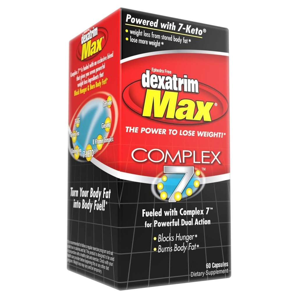 EH95 LLC Stacker Dexatrim Max Complex- 7 Kapsle 60 Počet