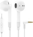LUDOS FEROX Wired Earbucks in- Ušní sluchátka, 5 Rok Záruka, Sluchátka s mikrofonem, Izolace hluku Corded pro 3.5mm Jack Ušní Budy pro iPhone, Samsung, Počítač, Laptop, Děti, Školní studenti