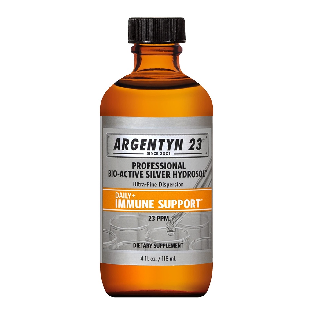 Argentyn 23 Professional Bio- Active Silver Hydrosol for Immunication Support - Koloidní stříbro, 23ppm, 4oz (118ml) - Twist-Top