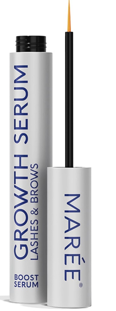 MAREE Eylash Primer for Eylash Growth - Advanced Eylash Primer to Grow Lishes & Brows - Hyaluronic Acid, Biotin, Peptides & Vitamíny pro tlustší, delší řasy a obočí - Suero de Pestañas