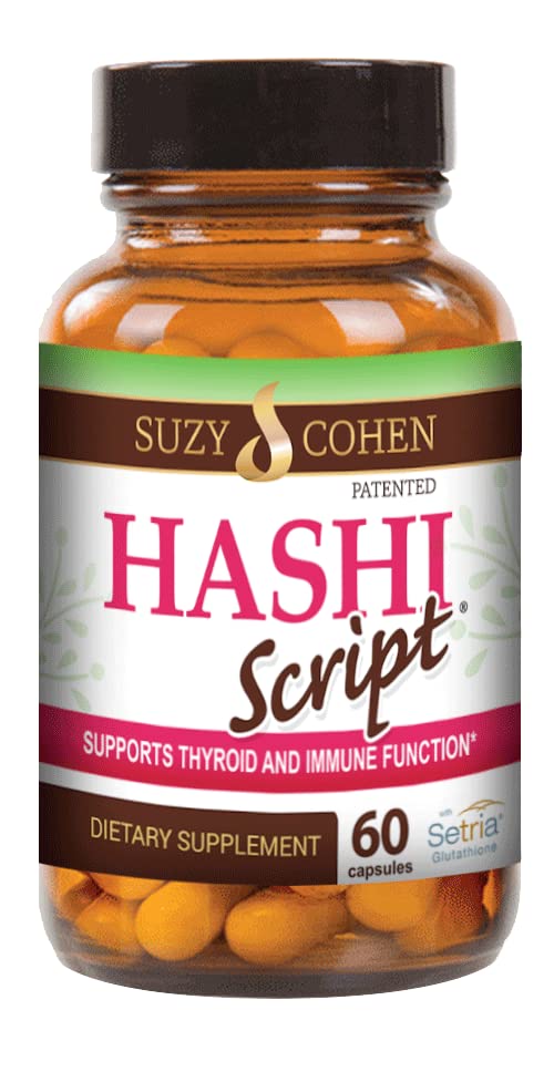 Scénář Essentials HashiScript Tyreoidní a imunitní podpůrná formule s Catalasou a Glutathionem - od Suzy Cohen