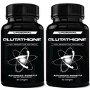 850mg Liposomal Glutathione Supplement 124; 120 Total Liposomal Softgels 3124; Antioxidant Supplement w / Gluta- IV ™, 100X Absorpce nad práškem Glutathione