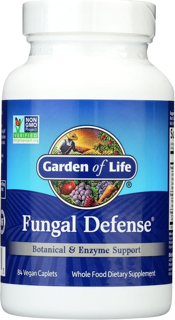 GARDENE OF LIFE Fungal Defense Capsules, 84 CT