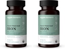 Elements Organic Whole Food Iron, 60 Tablet (Balení po 2)