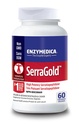 Enzymedica, SerraGold, High- potency Serrapeptáza doplněk enzymu, podporuje dýchání, srdce a imunitní funkce, 60 Počet