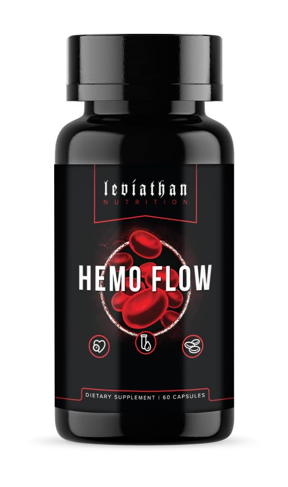 Leviatan Nutrition Hemo Flow 124; dodatek s Nattokinázou pro oxid dusičný