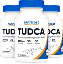 Nutricost Tudca 250mg, 30 tobolek (3 lahvičky)