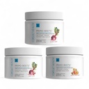 Consult Health Primo Beets Beet Root Powder Drink Mix s dusičnany, Denní Cirkulační podpora s Ginger a kurkuma, 3 balení flavors, třešně, borůvky a jahodové citronády 6.5 oz