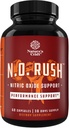 Nitric Oxide Support Pills - Natural Workout Doplněk & Cvičení Enhancer - Zvýšení energetické síly Recovery Muscle Builder - Čistý L- Arginin & L- Citrulline Amino Acid Kapsle - Natures Craft