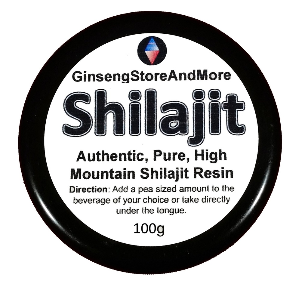 1000 Serings Shilajit (100g), Authentic, Pure, High Mountain Shilajit Resin 124; Amazing Source of Fulvic Acid, Trace Minerals, Boost Energy, Great for Men and Women