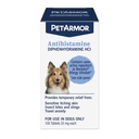 PetArmor Antihistaminika Alergie Relief pro psy, Easy- to- Use Alergie Medicine pro psy, Anti- Itch Medicine poskytuje úlevu od hmyzu kousnutí, a bodnutí, 100 tablet