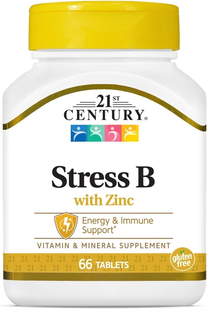 21. století Stres Vitamin B se zinkem 66 Tabs