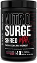 Jacked Factory Nitrofresh Shred Max Preworking - Vysoce výkonný termogenní pre Workout prášek pro muže a ženy - L Citruline, Acetyl L Carnitin, Organic Caffeine - 40 Servings, Meloun Peach