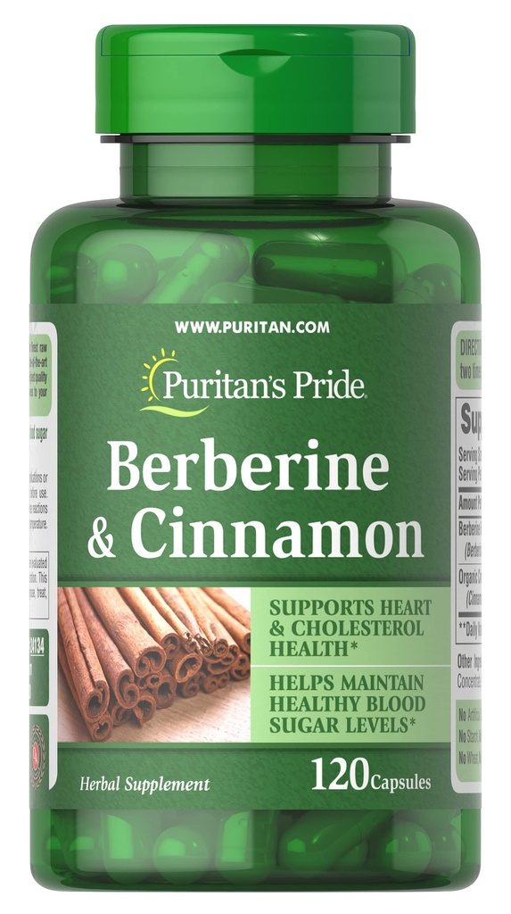 Puritan 's Pride Berberine and Cinnamon