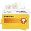 Patchaid B12 Energy Plus Topical Patch 124; Podporuje přírodní energii & Focus 124; 8 Hodinové oblečení pro zlepšení absorpce 124; 60 denní dodávky